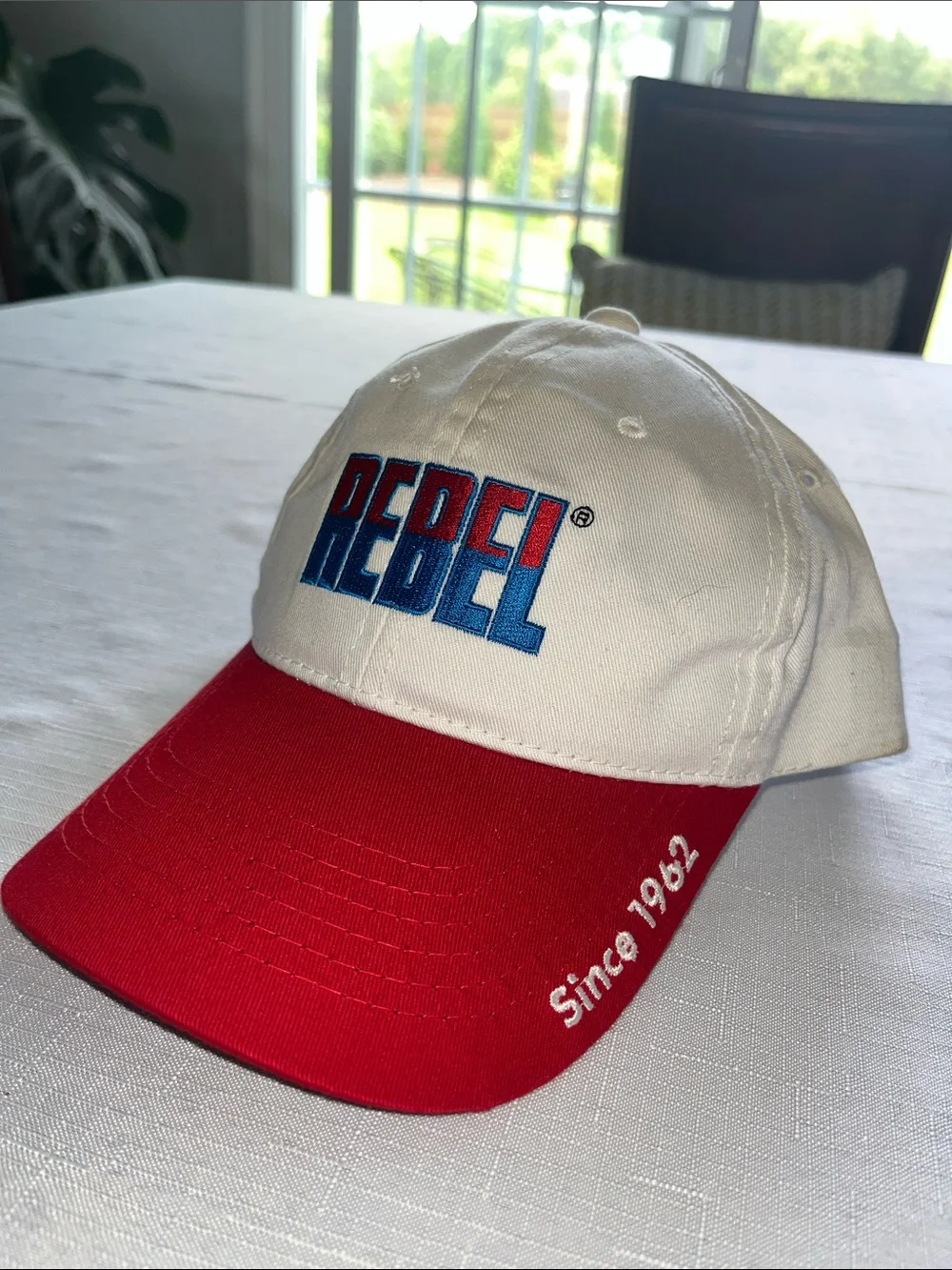 Vintage UNLV Rebel Lures Trucker Hat Embroidered Fishing Logos